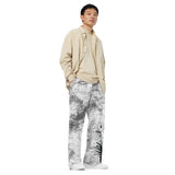All-over print unisex wide-leg pants