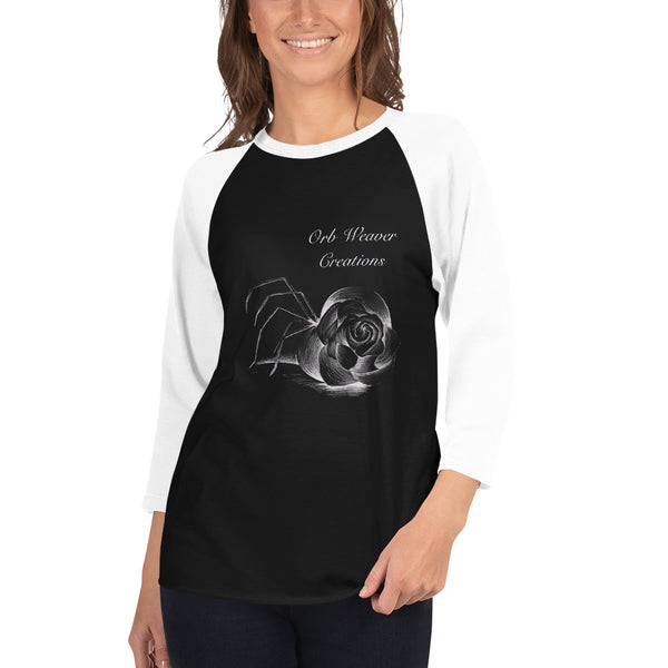 3/4 sleeve raglan shirt